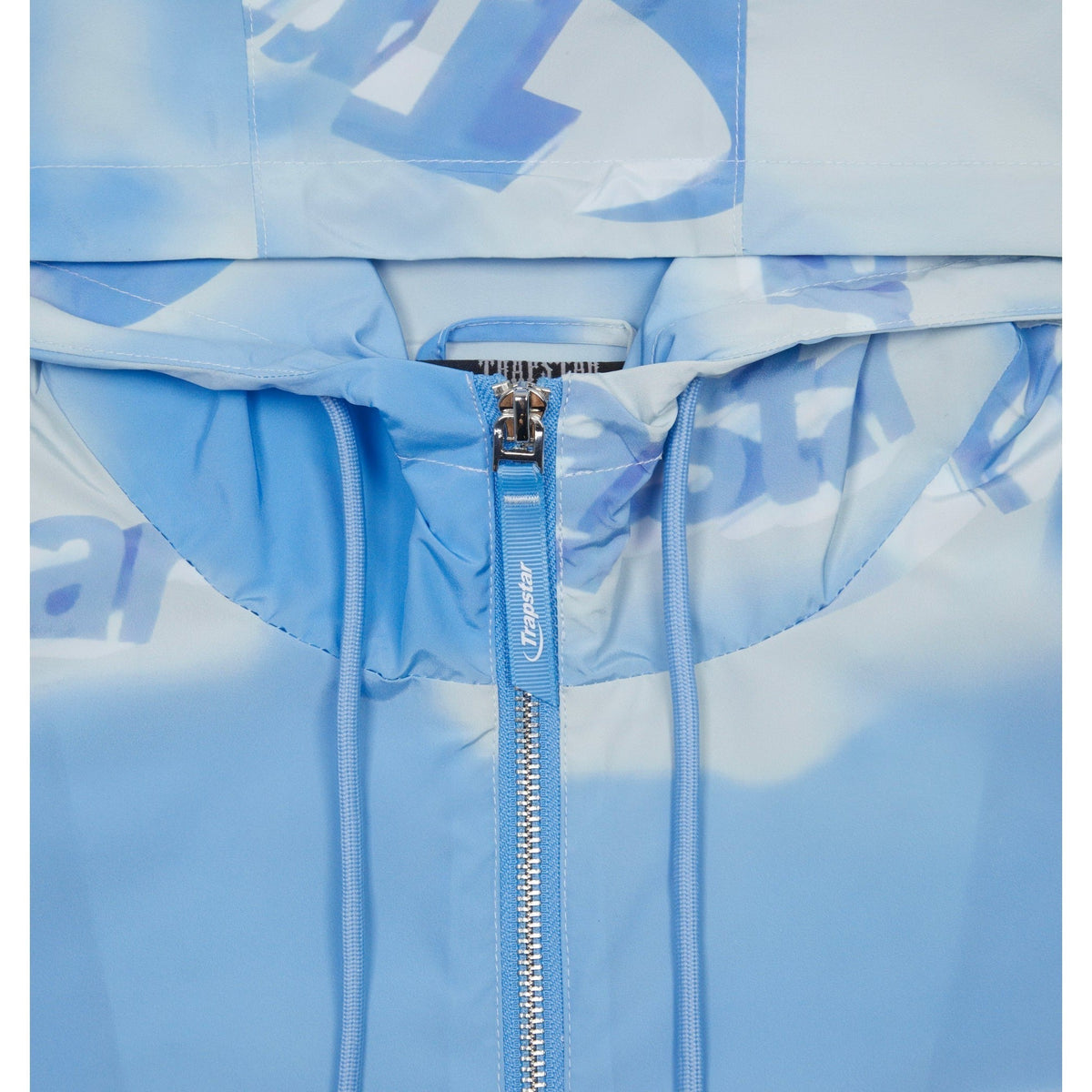 Trapstar Hyperdrive Cloud Windbreaker Jacket - Blue / White