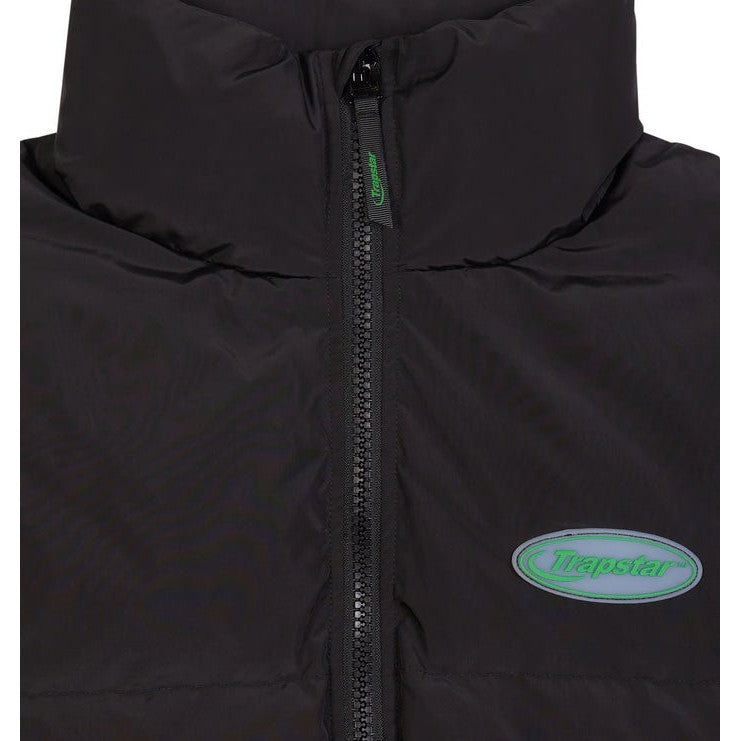 Trapstar Hyperdrive Puffer Jacket - Black / Green