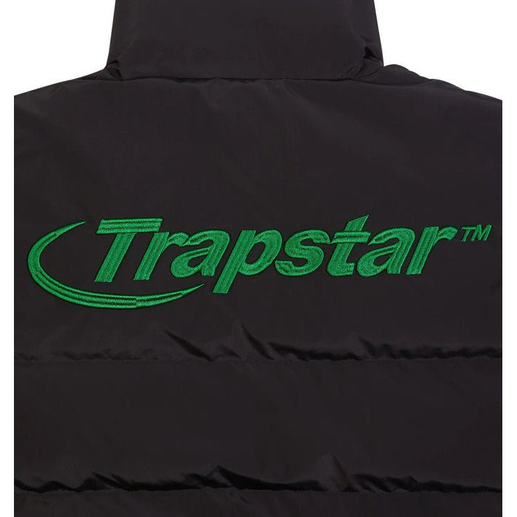 Trapstar Hyperdrive Puffer Jacket - Black / Green