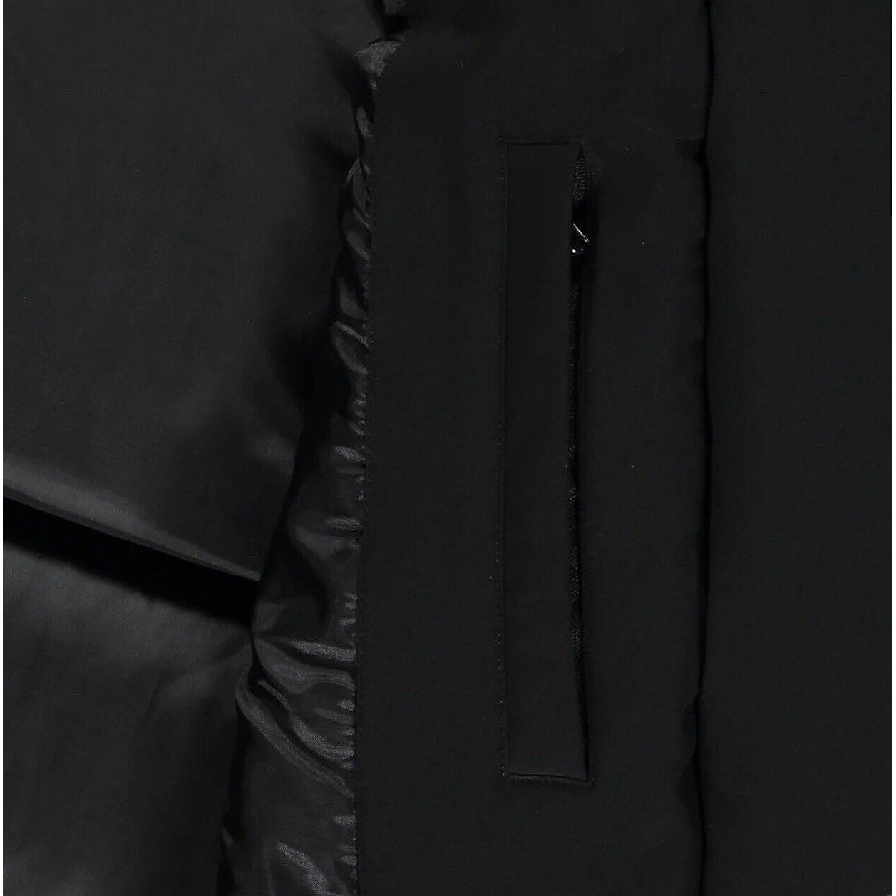 Trapstar Hyperdrive Technical Puffer Jacket - Black / White