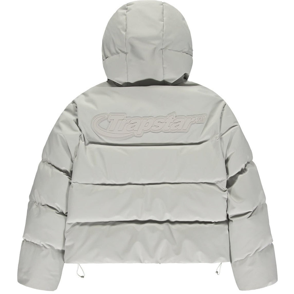 Trapstar Hyperdrive Technical Puffer Jacket - Light Grey