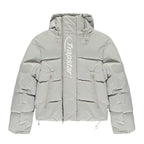 Trapstar Hyperdrive Technical Puffer Jacket - Light Grey