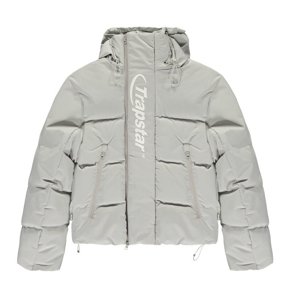 Trapstar Hyperdrive Technical Puffer Jacket - Light Grey