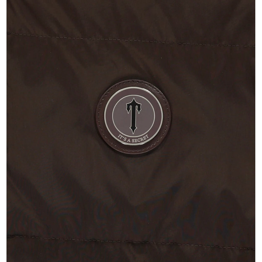 Trapstar Irongate Detachable Hooded Puffer Jacket - Brown