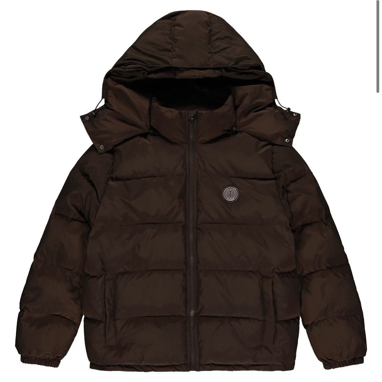 Trapstar Irongate Detachable Hooded Puffer Jacket - Brown