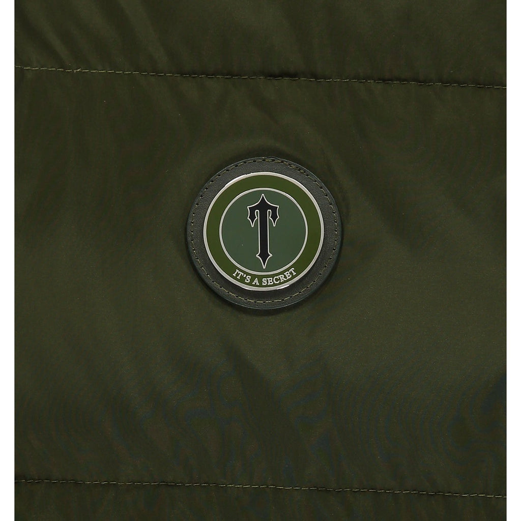 Trapstar Irongate Detachable Hooded Puffer Jacket - Olive