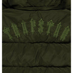 Trapstar Irongate Detachable Hooded Puffer Jacket - Olive
