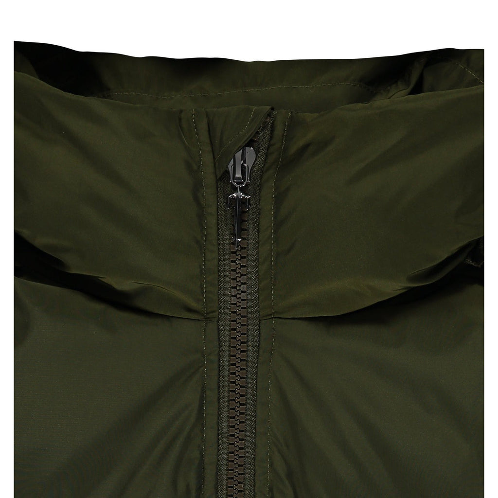 Trapstar Irongate Detachable Hooded Puffer Jacket - Olive