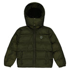 Trapstar Irongate Detachable Hooded Puffer Jacket - Olive