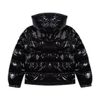 Trapstar Irongate Detachable Hooded Puffer Jacket - Shiny Black