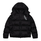 Trapstar Shooters Hooded Puffer Jacket - Black / Reflective