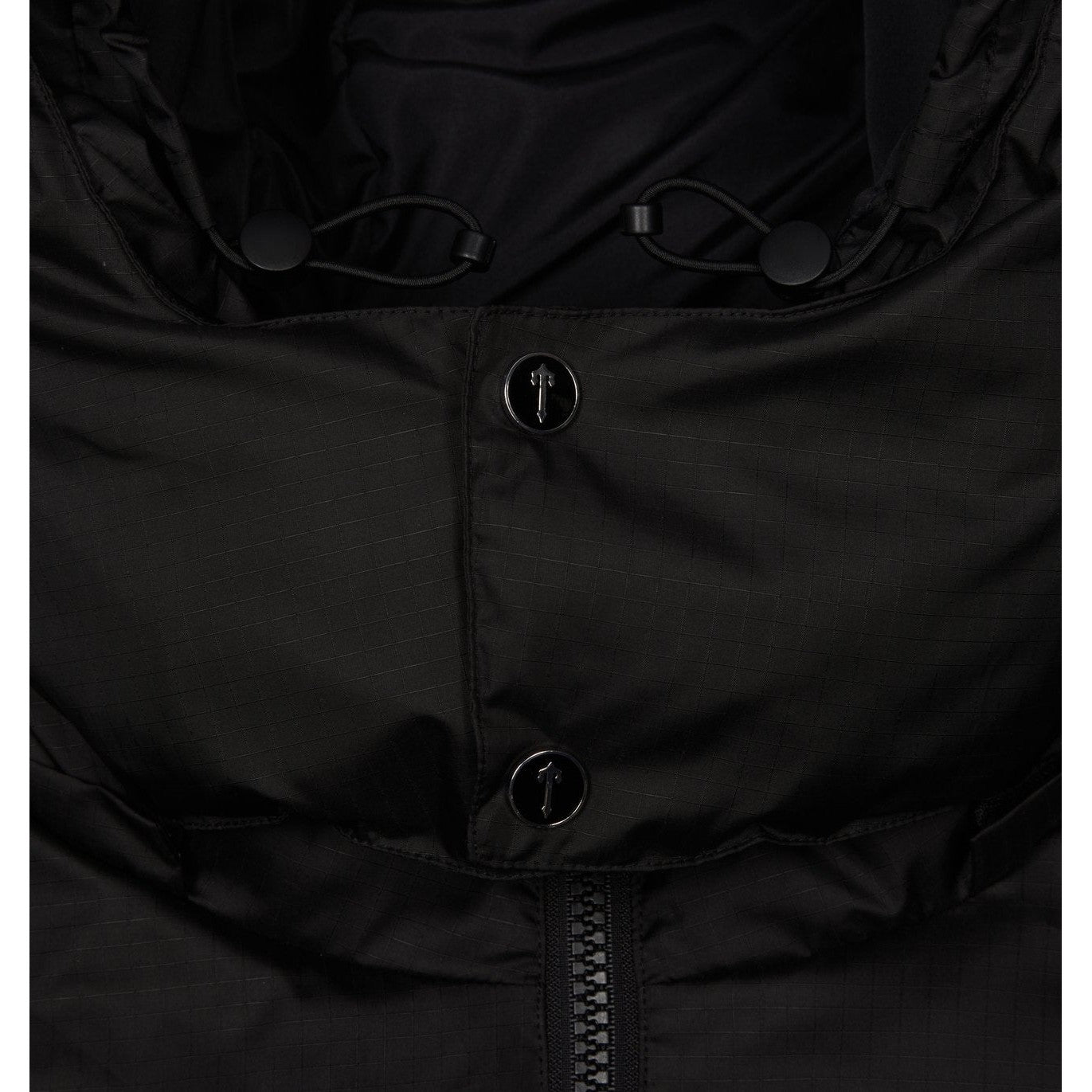 Trapstar Shooters Hooded Puffer Jacket - Black / Reflective