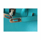 Hermes Birkin 30 Blue Paon Epsom Leather Palladium Hardware